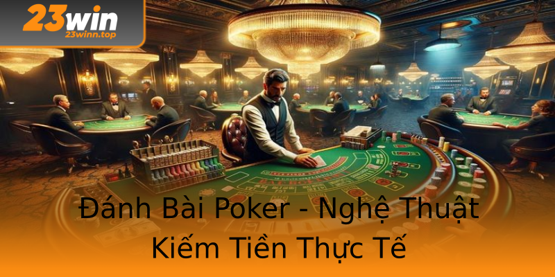 Đánh Bài Poker - Nghệ Thuật Kiếm Tiền Thực Tế Đánh Bài Poker - Nghệ Thuật Kiếm Tiền Thực Tế