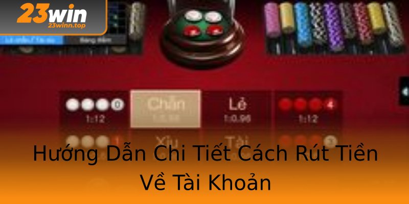 Hướng Dẫn Chi Tiết Cách Rút Tiền Về Tài Khoản Hướng Dẫn Chi Tiết Cách Rút Tiền Về Tài Khoản