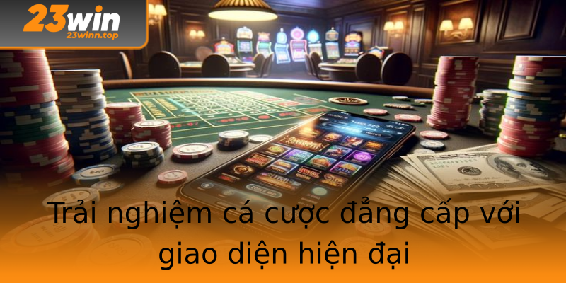 Trải nghiệm cá cược đẳng cấp với giao diện hiện đại Trải nghiệm cá cược đẳng cấp với giao diện hiện đại